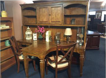 
Aspen Home Furniture Harvest I15 Dual T Desk And Hutch. on Clearance
