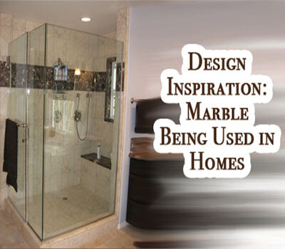 Design Inspiration: Marble Being Used in Homes