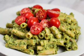 
Avocado Cream Penne with Herbs
