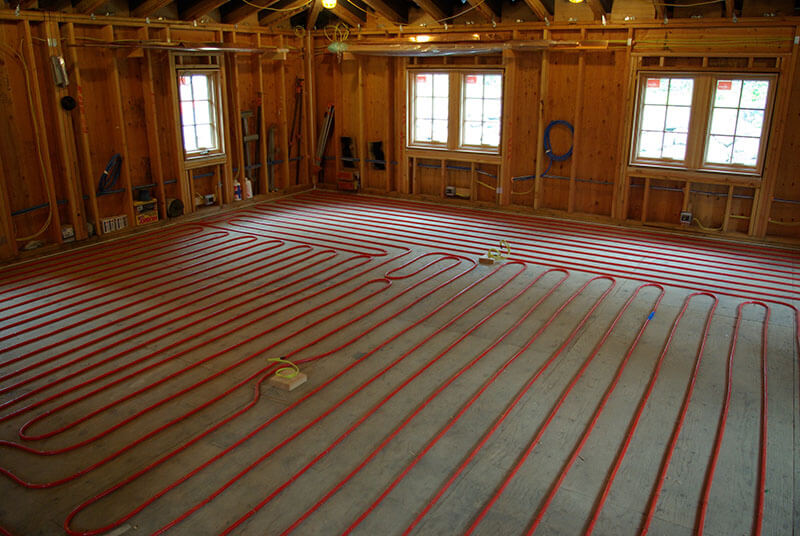 With Heated Floors