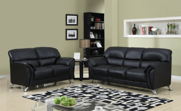 U9103 - Black Living Room Set Global Furniture