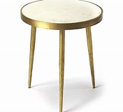 Triton White Marble Table