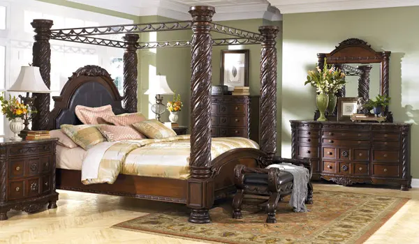 b553 king canopy bedroom