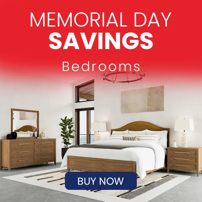 Memorial Day Savings Bedrooms