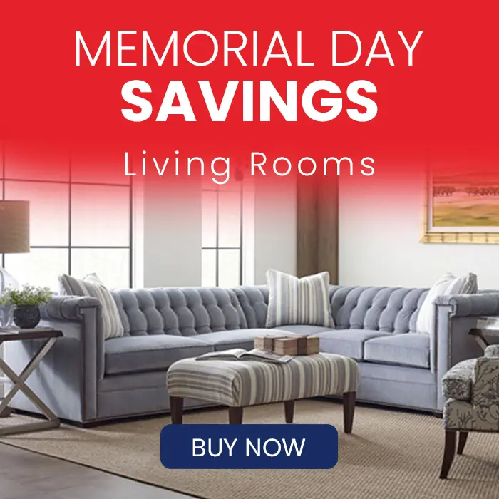 Memorial Day Savings Living Rooms