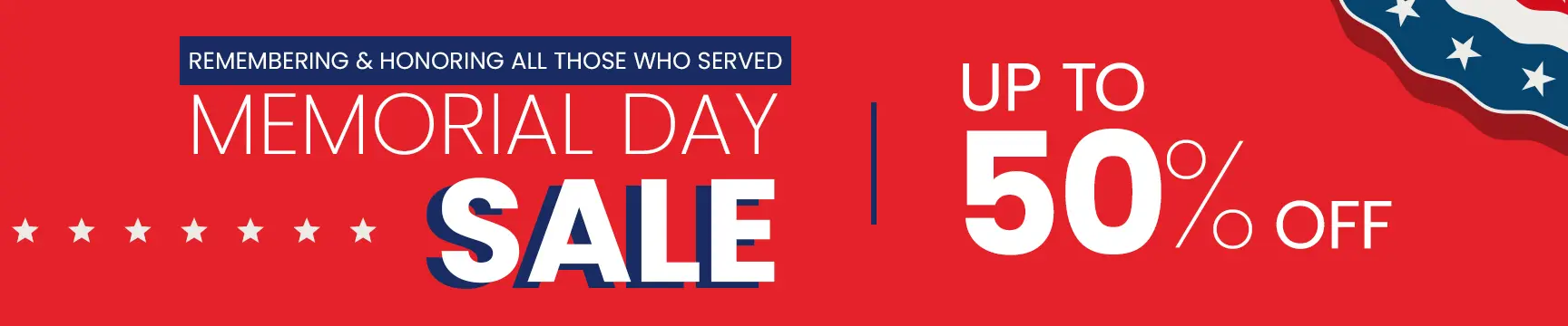 Memorial Day Sale 