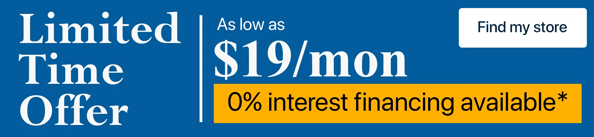 Limited Time Offer