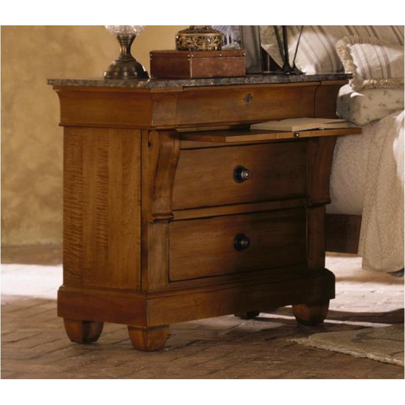 96 142mv Kincaid Furniture Tuscano Bedside Chest With Marble Top