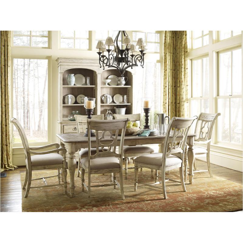 75 054 Kincaid Furniture Weatherford Cornsilk Canterbury Table Cornsilk