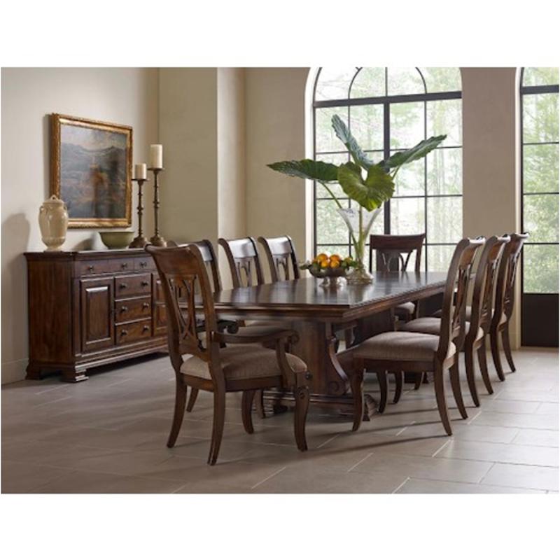 95 054t Kincaid Furniture Portolone Carusso Trestle Table 95 054t Kincaid Furniture Portolone Dining Room Table