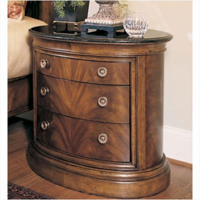 581 229 American Drew Furniture Bob Mackie Home Classics Bachelors Chest With Granite Top
