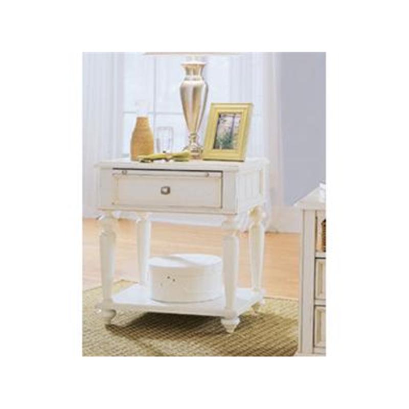 920 401 American Drew Furniture Leg Nightstand Buttermilk