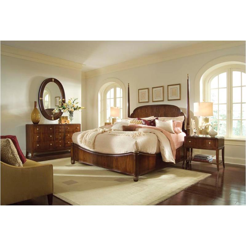 591 377 American Drew Furniture Bob Mackie Home Signature Eastern King Poster Bed