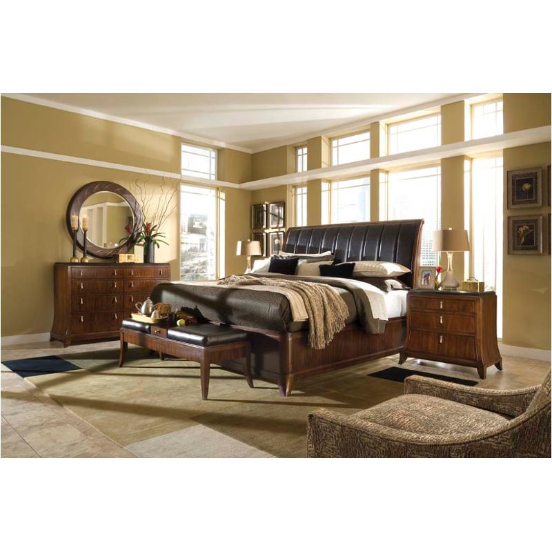591 304 American Drew Furniture Bob Mackie Home Signature Queen Sleigh Bed