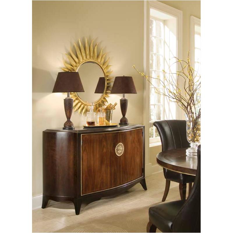 591 858 American Drew Furniture Bob Mackie Home Signature Credenza With Granite Top Insert