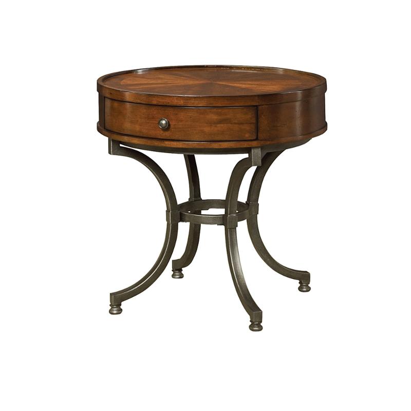 358 918 Hammary Furniture Barrow Round End Table
