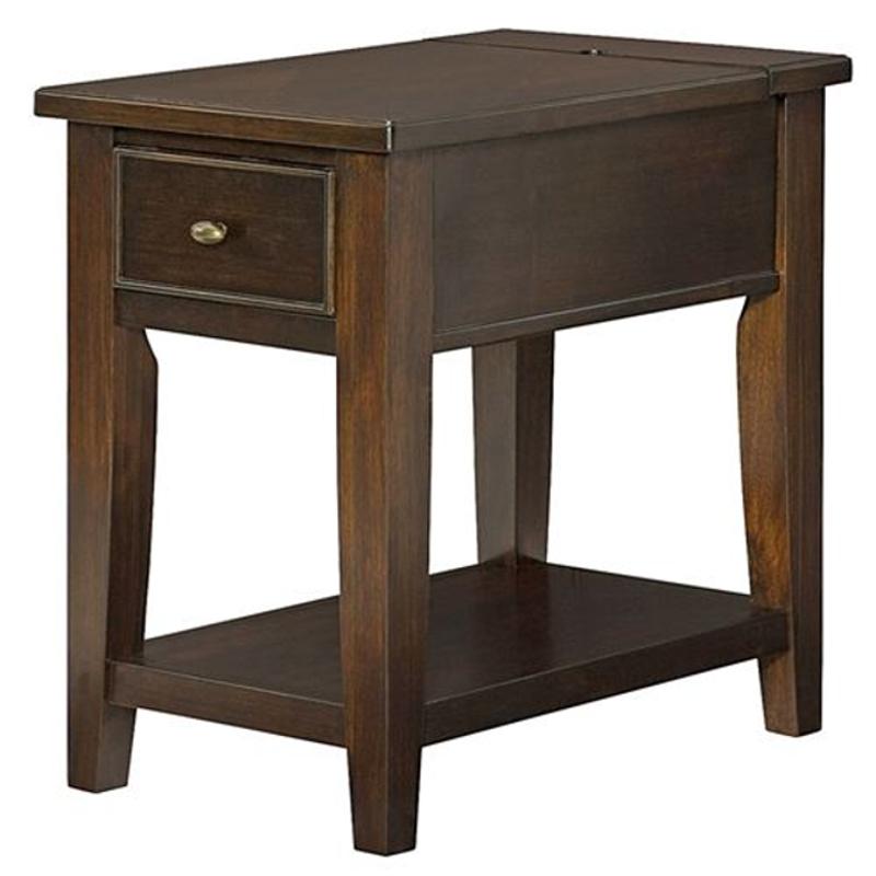459 916 Hammary Furniture Boulevard Charging Chairside Table