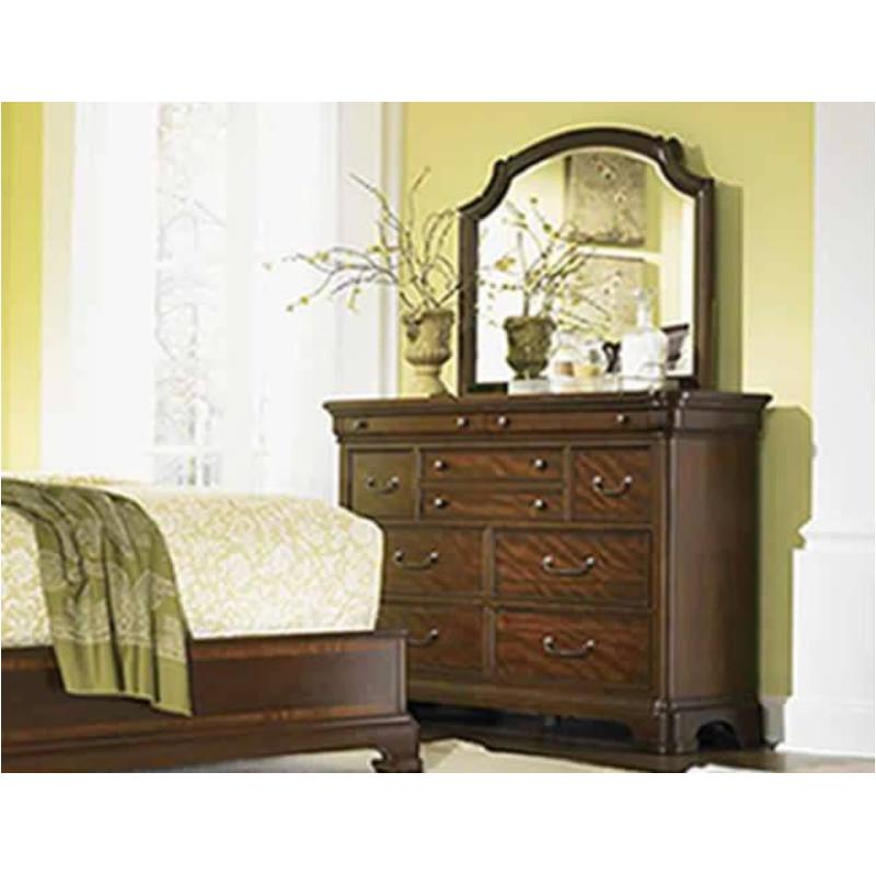 9180 0300 Legacy Classic Furniture Evolution Scroll Top Bureau Mirror