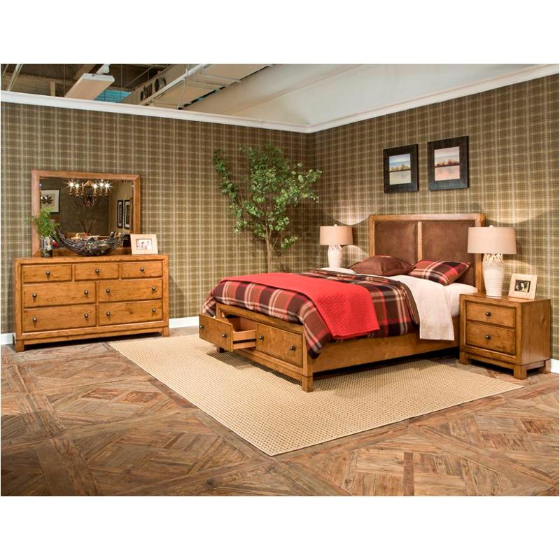 2700 4805 St Legacy Classic Furniture Logan Queen Upholstered Panel Bed With Storage Fb