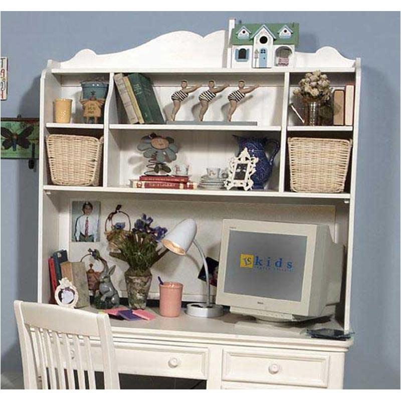 481 6200c Legacy Classic Furniture Summer Breeze Computer Desk Hutch With 2 Baskets