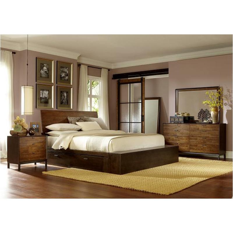 3600 4766 Ck St2 Legacy Classic Furniture Kateri California King Platform Bed With Two Underbed Storage Drawer