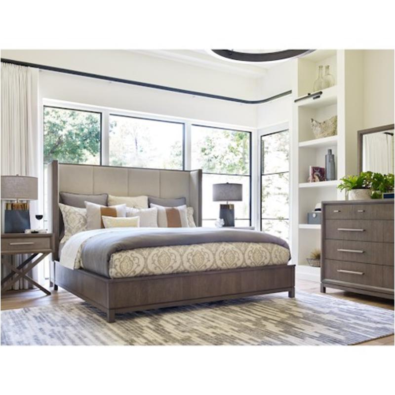 6000 4205 Legacy Classic Furniture Highline Queen Upholstered Shelter Bed
