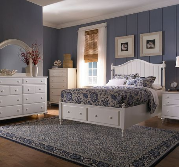 Hayeden Place Linen White Finish Bedroom Set Broyhill Furniture