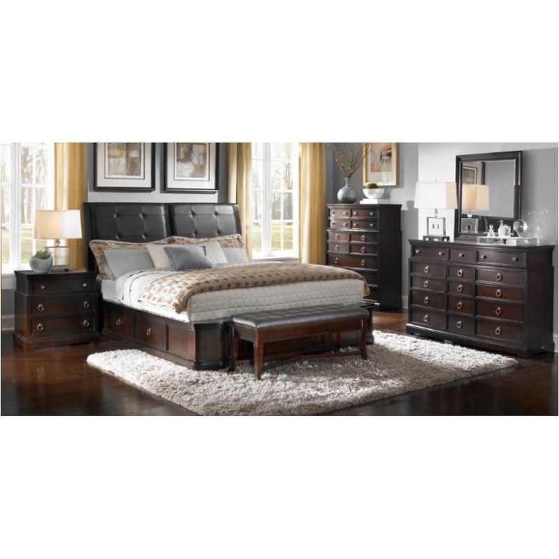 4467 260 St Broyhill Furniture Queen Leather Sleigh Storage Bed 4467 260 St Broyhill Furniture Avery Avenue Bedroom Bed