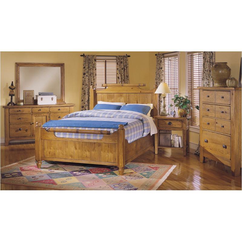 439756s Broyhill Furniture Queen Feather Bed Stain