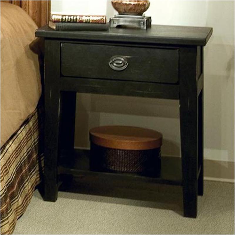 439792b Broyhill Furniture Attic Heirlooms Night Stand Black
