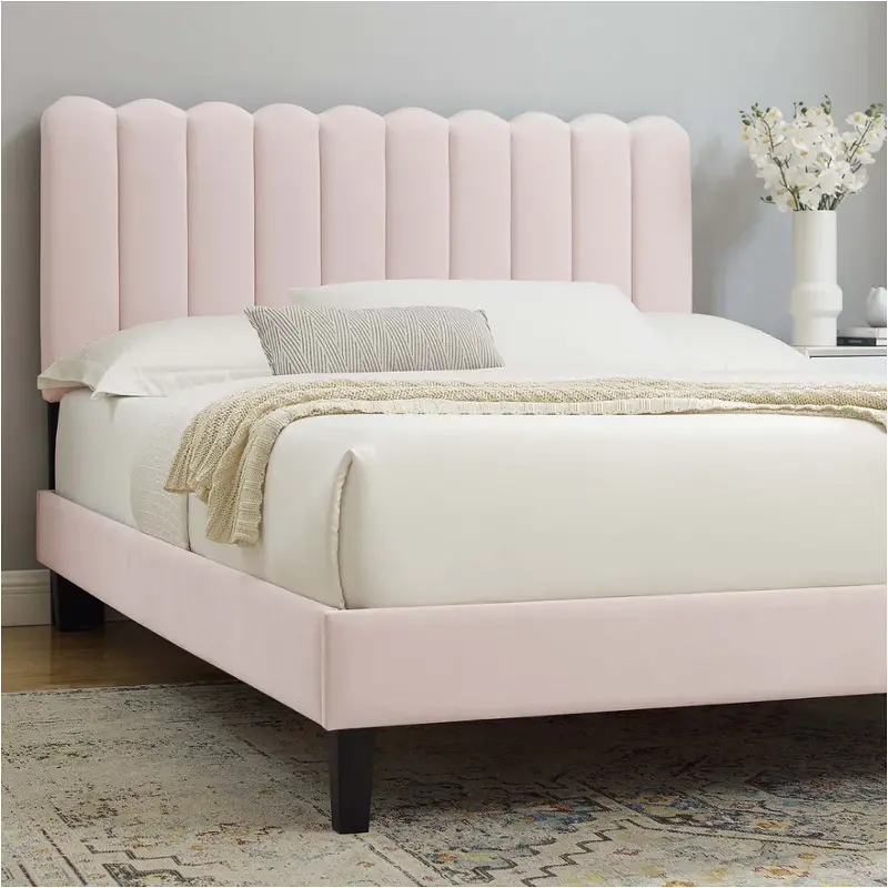 Mod6588pnk Modway Furniture Reagan Bed