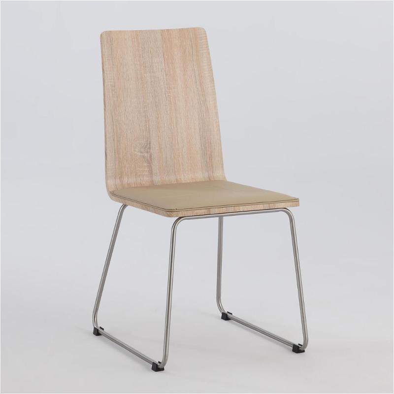 Alicia Sc Bge Chintaly Imports Furniture Alicia Wood Panel Back Side Chair
