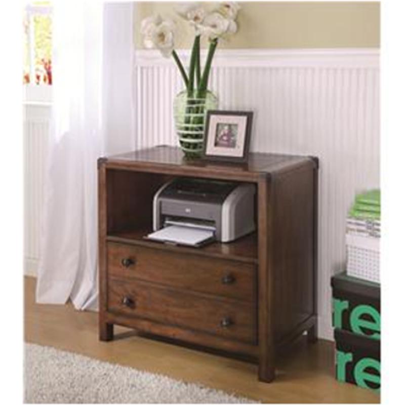 1271 17 Flexsteel Wynwood Furniture Breton Square Printer Cabinet