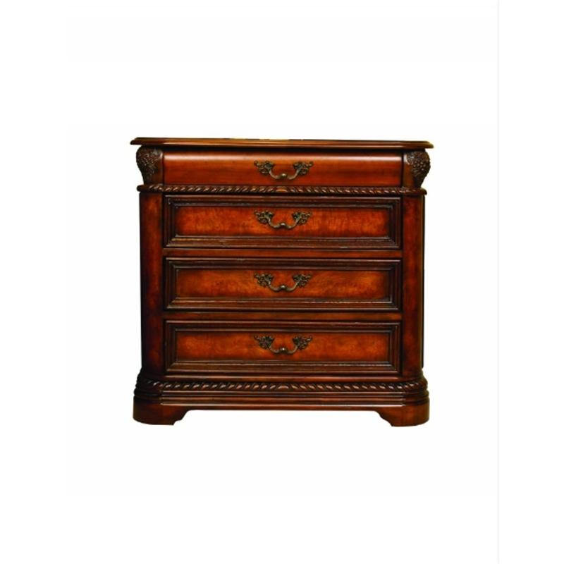 I74450 Aspen Home Furniture Napa Bedroom 4 Drawer Nightstand