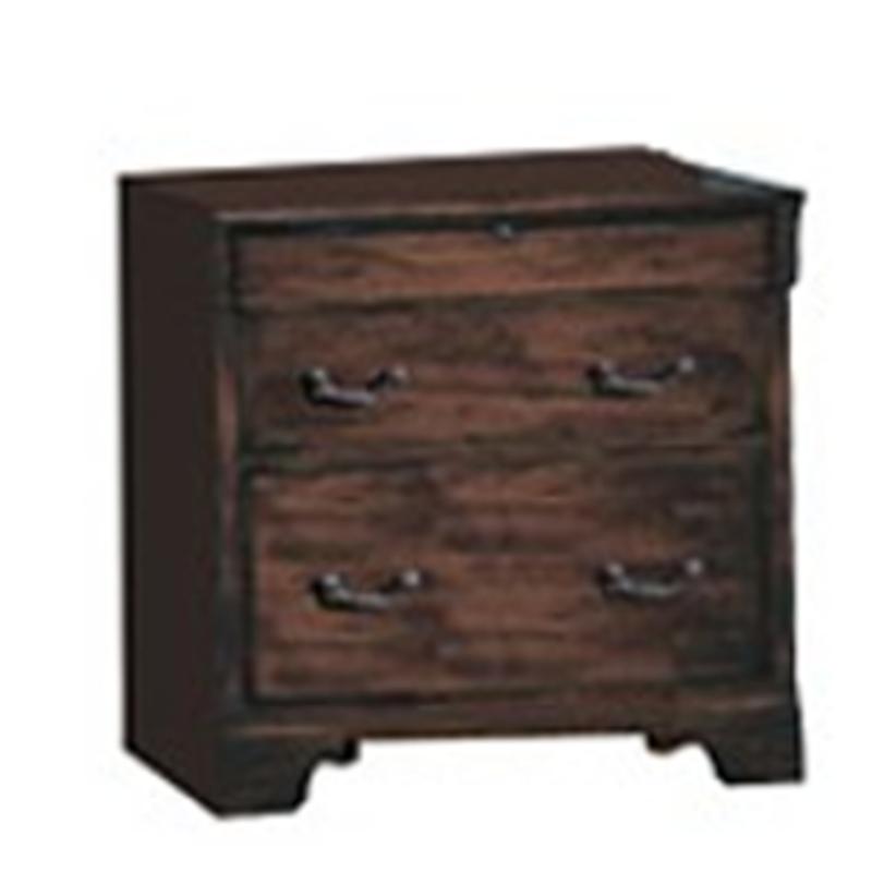 I8541 Aspen Home Furniture Chateau De Vin 2 Drawer Lateral File