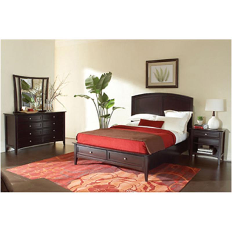 ikj-412 aspen home furniture kensington queen panel bed