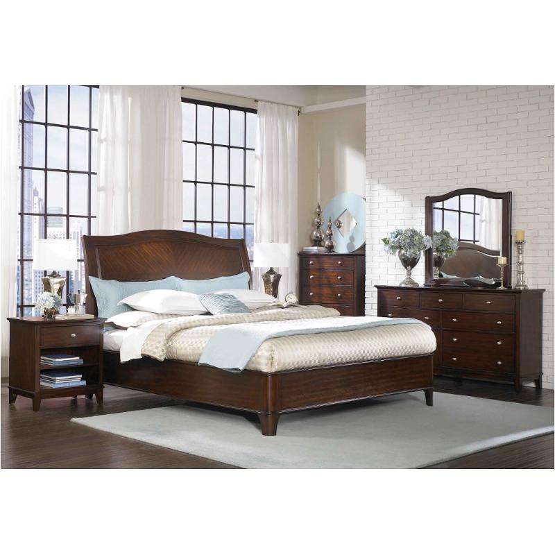 I82 400 Aspen Home Furniture Queen Sleigh Bed With Low Profile Fb I82 400 Aspen Home Furniture Lincoln Park Bedroom Bed