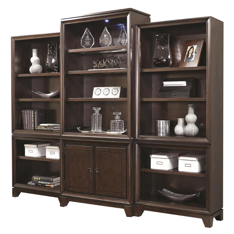 I73336 Aspen Home Furniture Viewscape 84in Door Bookcase