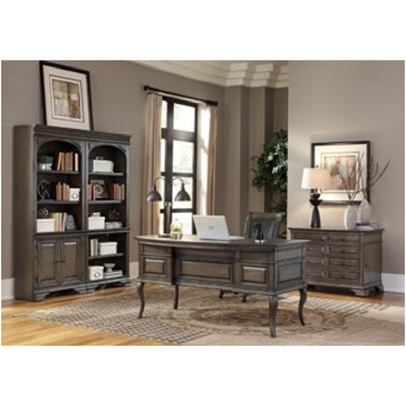 I92-371 Aspen Home Furniture Arcadia 60in Half Ped Desk