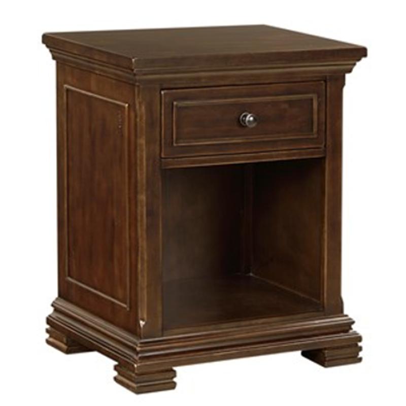 I35 451n Aspen Home Furniture Weston Bedroom 1 Drawer Night Stand