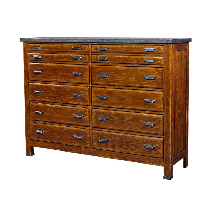 I58 460 Aspen Home Furniture Rockland 10 Drawer Master Chesser
