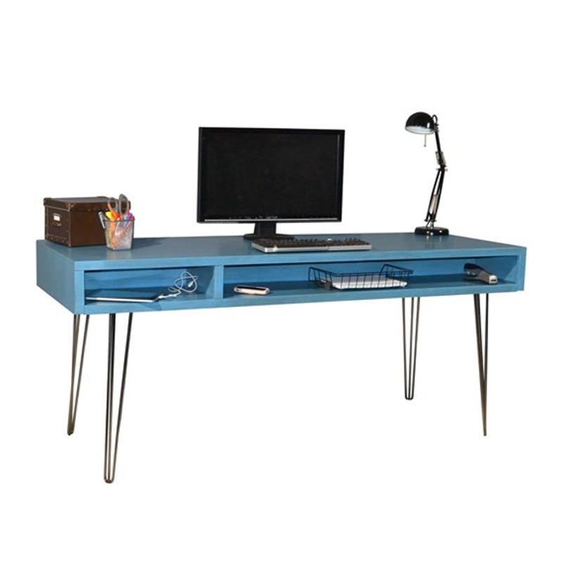 Ms6012 Blu Aspen Home Furniture Alder Creek 72 Inch Laptop Desk