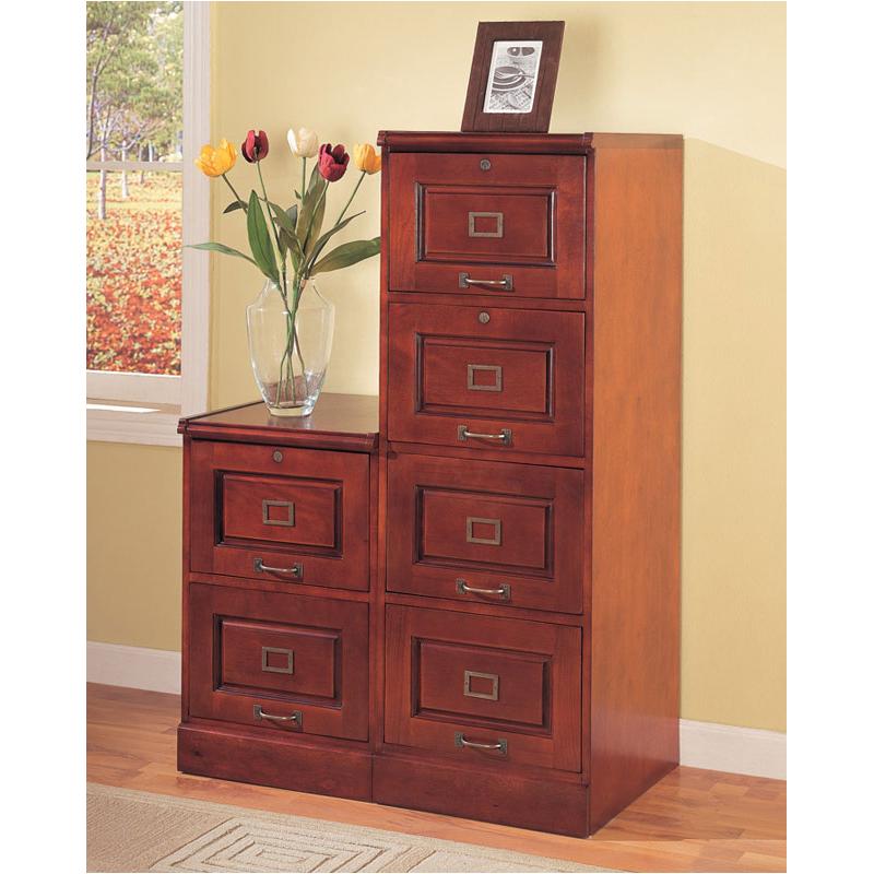 800314 Coaster Furniture Palmetto Cherry 4 Drawer File