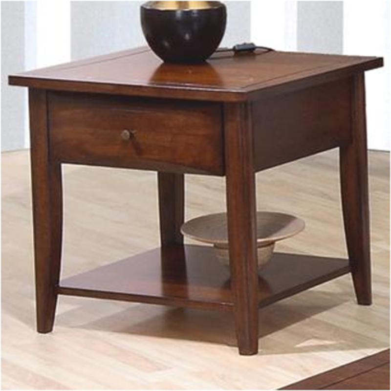 700957 Coaster Furniture Whitehall Walnut Living Room End Table