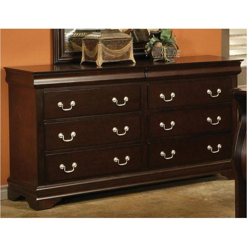 203983n Coaster Furniture Louis Philippe Cappuccino Dresser