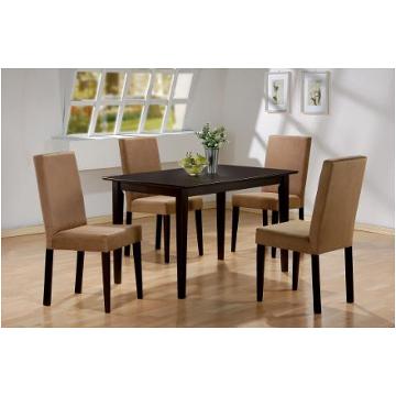 4191 Coaster Furniture Damen White Natural Dining Room Table
