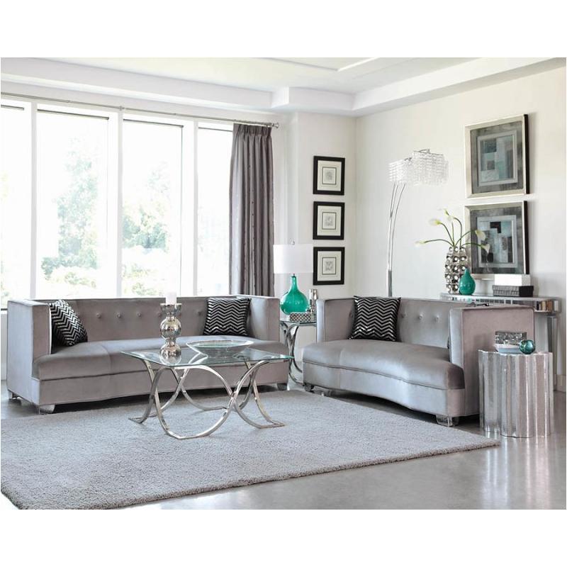 505882 Coaster Furniture Bling Game Living Room Loveseat