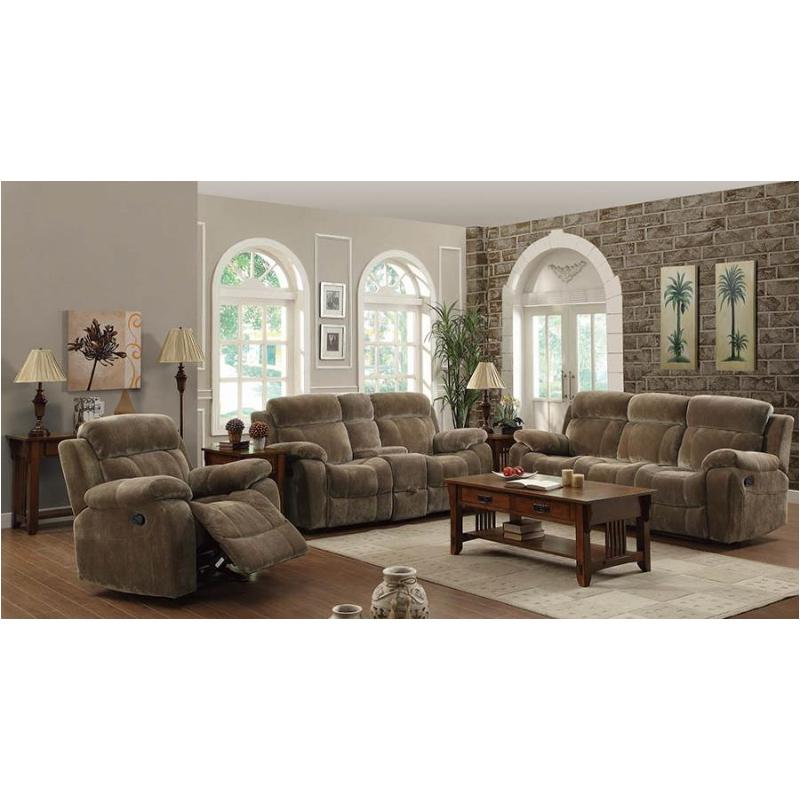 603031 Coaster Furniture Motion Sofa With Drop Down