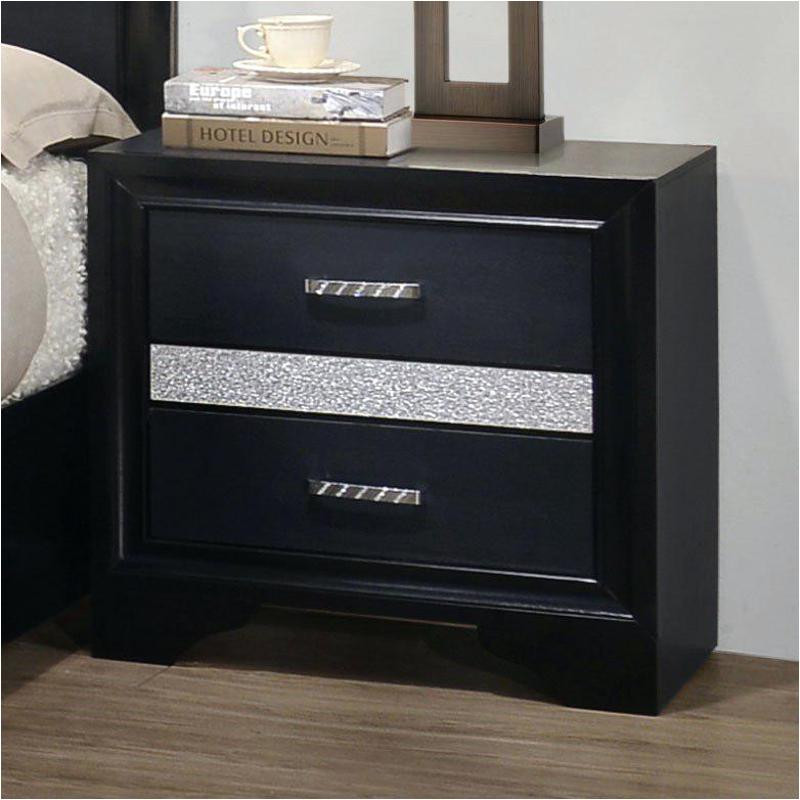 206362 Coaster Furniture Miranda Bedroom Nightstand Night Stand