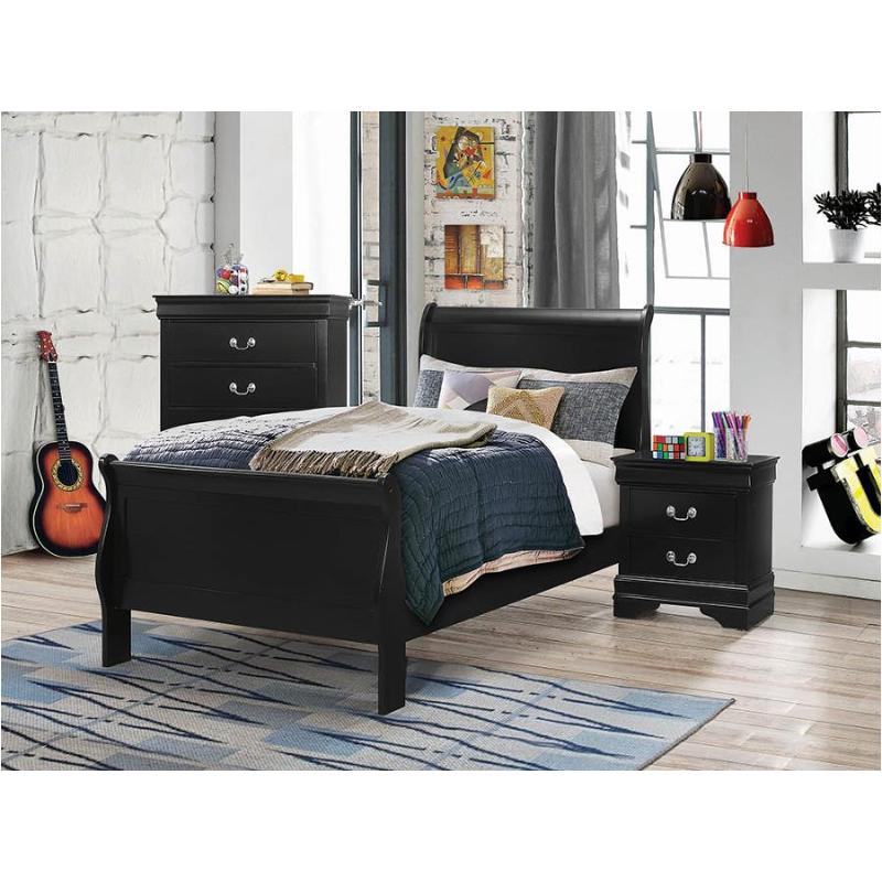 212411t Coaster Furniture Louis Philippe Black Twin Bed 212411t Coaster Furniture Louis Philippe Black Kids Room Bed